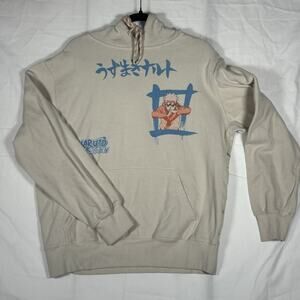 Naruto Shippuden Collection White Hoodie Naruto Anime Large (42/44)